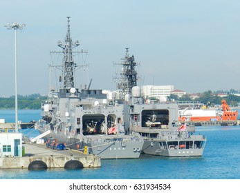 Japan Maritime Self-Defense Force Warships Joined The Patrol Against Piracy. Somalia Coast And The Gulf Of Aden In 2011.         