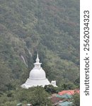 The Japan Peace Temple, also known as the Japanese Peace Stupa, is a serene and peaceful place located at the foot of Sri Lanka