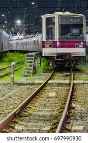 2017?08.17?Tokyo Japan
Railyard Night View?Tobu Railway?