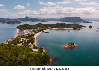 Japan Shikoku Kagawa Beautiful Island Drone View