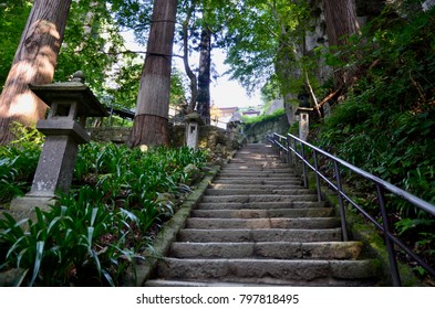 Japan Tohoku Yamagata City Yama Dera Mountain Temple Risshaku Ji