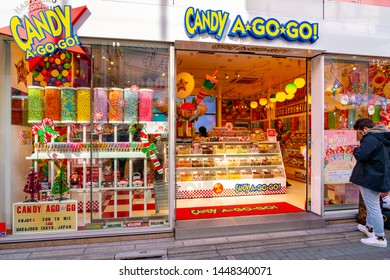 Similar Images Stock Photos Vectors Of Tokyo Japan May 14 15 Candy A Go Go Candy Shop And Vendor At Harajuku S Takeshita Street Known For It S Colorful Shops And Punk