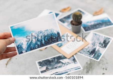 Japan Winter Postcard