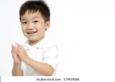 Japanese Boy Clapping