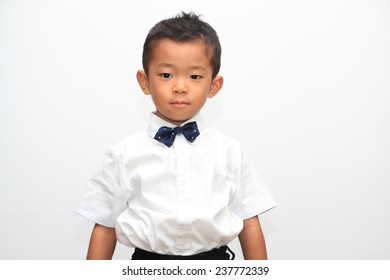 Japanese Boy In Formal Dress