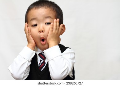 Japanese Boy In Formal Dress (3 Years Old)