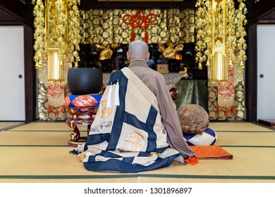 Japanese Buddhist Monk