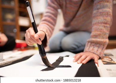 Japanese calligraphy for New Year - Powered by Shutterstock