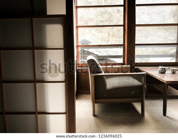 Japanese Chairs Table Tea Time Ryokan Buildings Landmarks