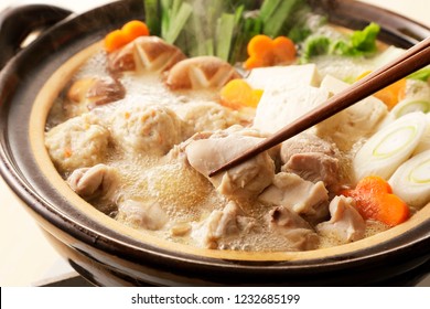 Japanese Chicken Hot Pot