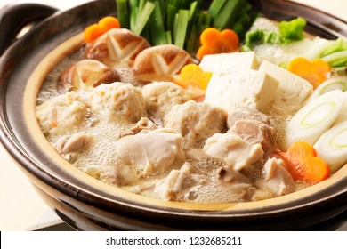 Japanese Chicken Hot Pot