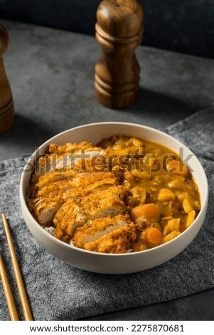 Japanese Chicken Katsu Curry Stew with Rice