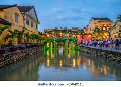 Japanese Covered Bridge, also called Lai Vien Kieu - Powered by Shutterstock