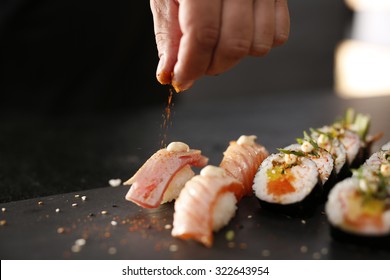 Japanese Cuisine, Sushi.