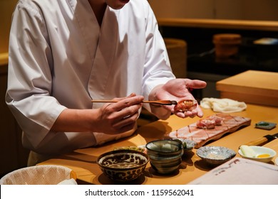 Japanese Cuisine, Sushi Omakase.