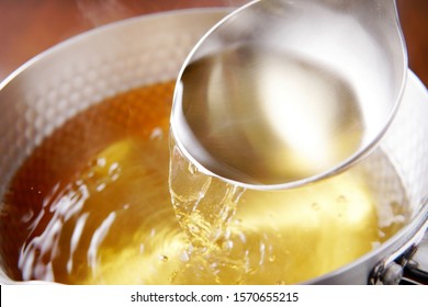 Japanese Dashi. Japanese-style Soup Stock.