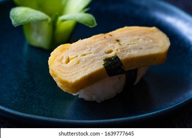 Japanese Dashimaki Tamago Made Egg Sushi Stock Photo (Edit Now) 1639777642