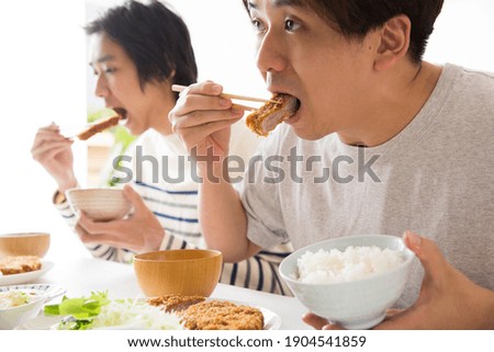 Similar – Image, Stock Photo Asian cooking Food Meat