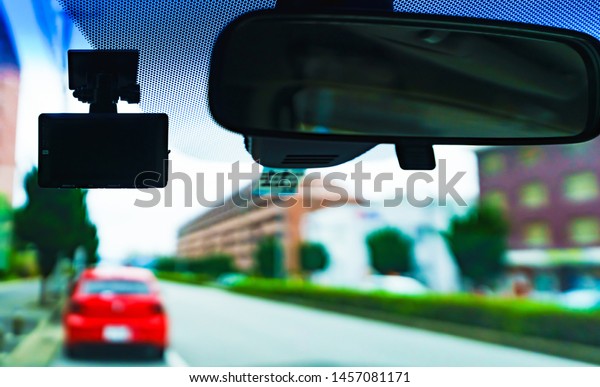 Japanese drive recorder and back mirror for\
safety driving