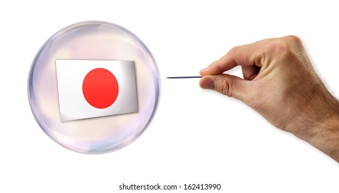 Japanese Economic Bubble About To Explode By A Needle 