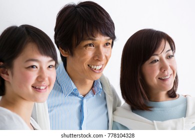 Japanese family portrait