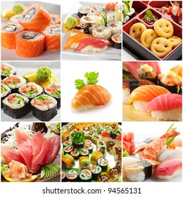 Japanese Food Collage