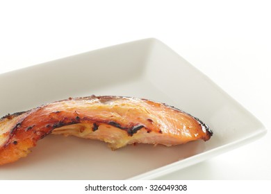 Japanese Food, Grilled Miso Salmon