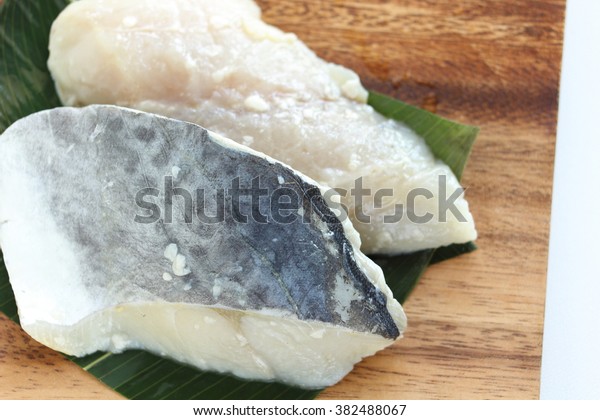 Japanese Food Sawara Fish Fillet Marinated Stock Photo Edit Now