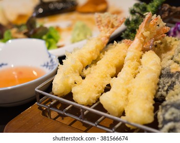 Japanese Fried Ebi Tempura