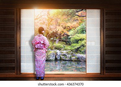 The japanese garden - Shutterstock ID 436374370
