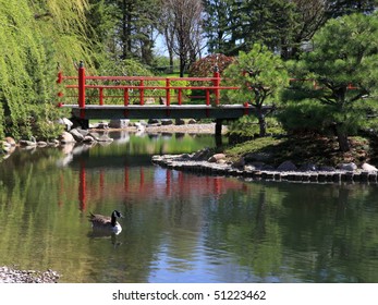 Japanese Garden In Bloomington Minnesota