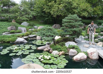 Japanese Garden At Como Zoo 