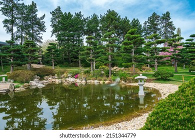  Japanese Garden In Nordpark, Dusseldorf, Germany 