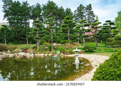  Japanese Garden In Nordpark, Dusseldorf, Germany 