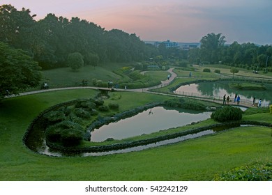 Japanese Garden In Pune City, Maharashtra, India