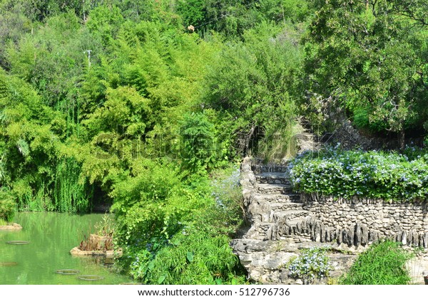 Japanese Garden San Antonio Texas Stock Photo Edit Now 512796736