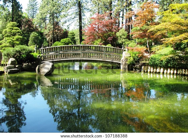 Japanese Gardens Manito Park Spokane Wa Stock Photo Edit Now