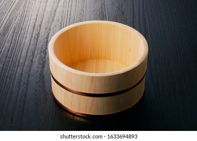 Japanese Hinoki Wood Bath Bucket