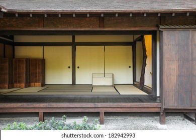 Japanese Home Made Wood Walls Open Stock Photo 182942993 Shutterstock