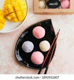 Japanese Ice Cream Mochi Rice Dough Stock Photo 1892952607 | Shutterstock