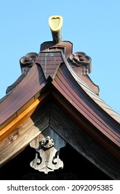 Japanese Kamakura Period　shrine Roof Design 