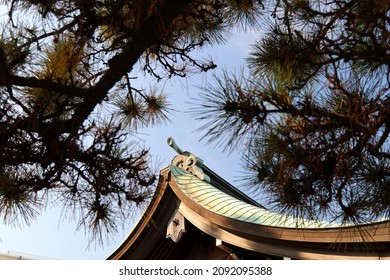 Japanese Kamakura Period　shrine Roof Design 