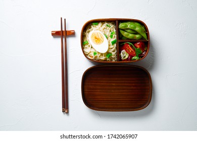 Japanese Lunch Bento Box. Take Away Concept