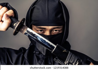 Japanese Ninja Concept.