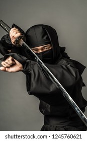 Japanese Ninja Concept.