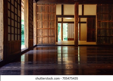 Japanese Old House. Indoor. Traditional Japanese Houses.