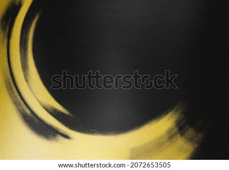 Japanese paper of black and gold
