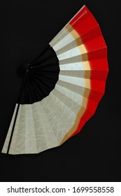 Japanese Paper Fan Black Laquer