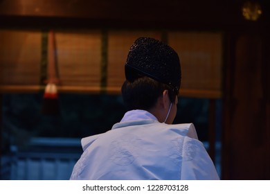 Japanese Shinto Priest(shinshoku)