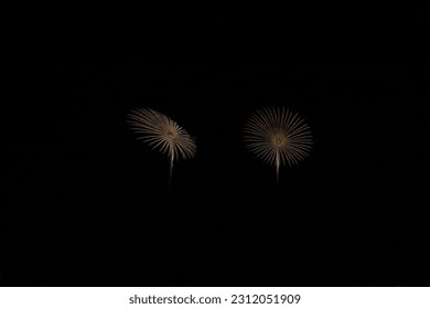Japanese Summer Super Fireworks Program - Shutterstock ID 2312051909